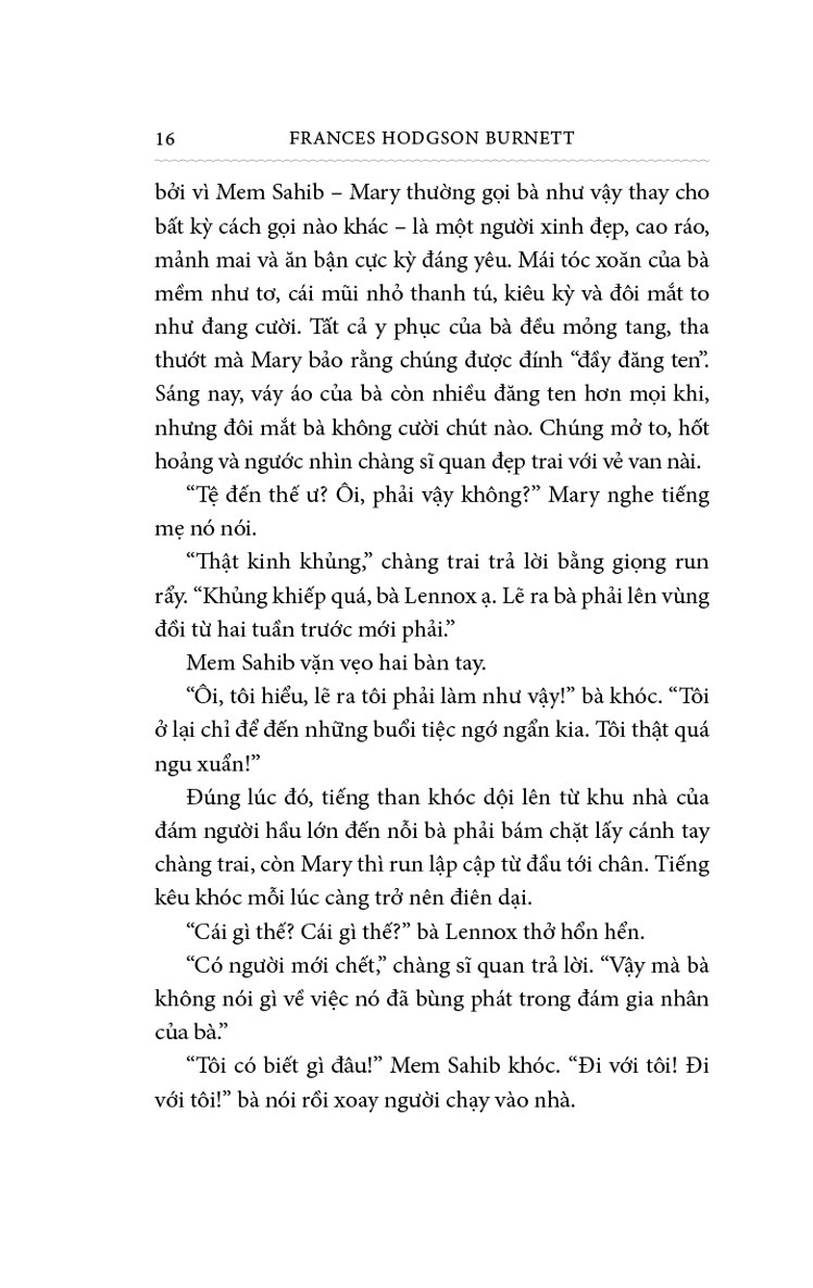Khu Vườn Bí Mật (Bìa Vải) - Frances Hodgson Burnett
