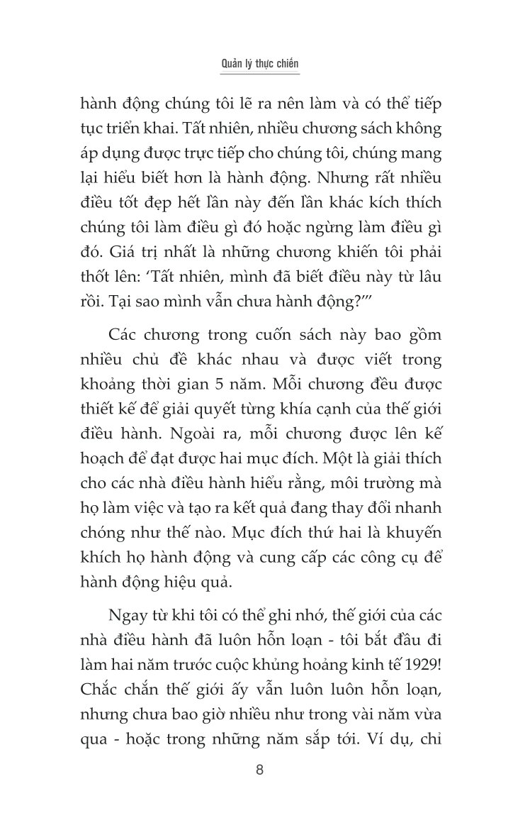 Quản Lý Thực Chiến - Peter F. Drucker