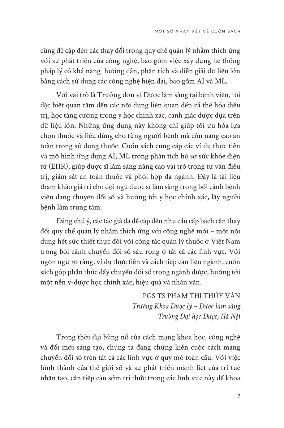 Khoa Học Dữ Liệu, Trí Tuệ Nhân Tạo Và Học Máy Trong Phát Triển Thuốc - Han Yang
