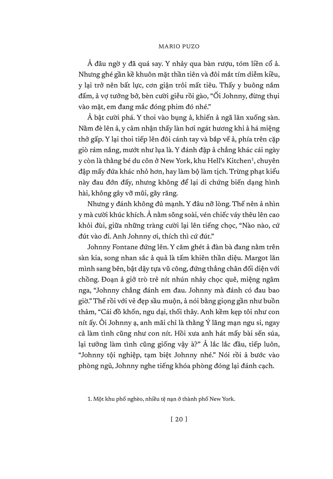 Bố Già - Bìa Cứng - Bìa Trắng - Mario Puzo