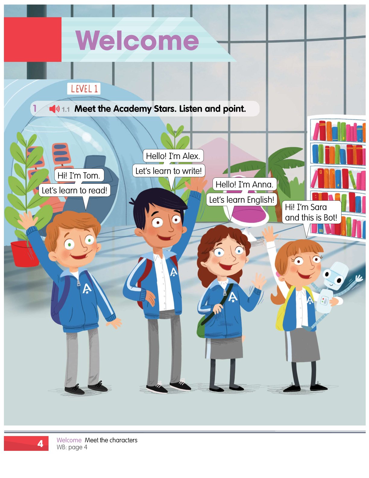 Combo  6 Quyển Sách (Academy Stars Pupil'S Book 1 + Academy Stars Pupil'S Book 2  + Academy Stars  Pupil'S Book 3 + Academy Stars  Pupil'S Book 4 + Academy Stars  Pupil'S Book 5 + Academy Stars  Pupil'S Book 6 )