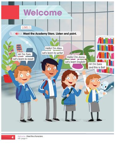  Combo  6 Quyển Sách (Academy Stars Pupil'S Book 1 + Academy Stars Pupil'S Book 2  + Academy Stars  Pupil'S Book 3 + Academy Stars  Pupil'S Book 4 + Academy Stars  Pupil'S Book 5 + Academy Stars  Pupil'S Book 6 ) 