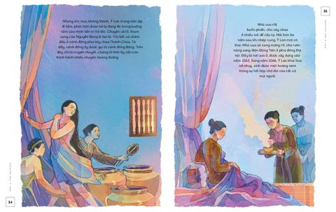  Lịch Sử Việt Nam Bằng Tranh - Nguyên Phi Ỷ Lan (Bản Màu-Bìa Mềm) - Nhiều tác giả 