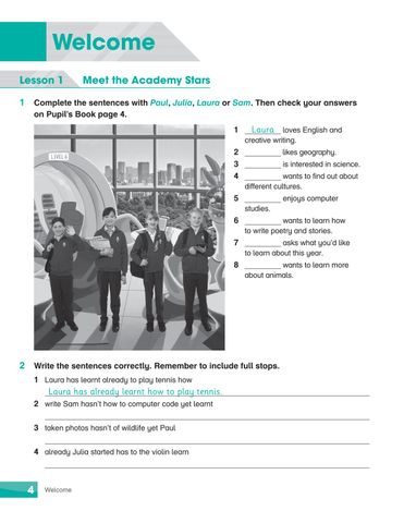  Academy Stars  Workbook 6 -  
Kathryn Harper, Gabrielle Pritchard 