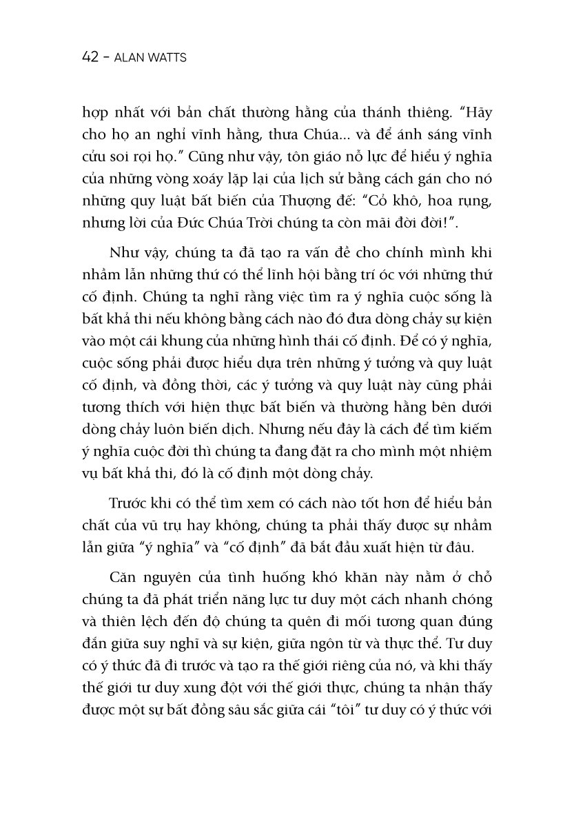 Minh Triết Từ Nỗi Bất An - 
Alan Watts