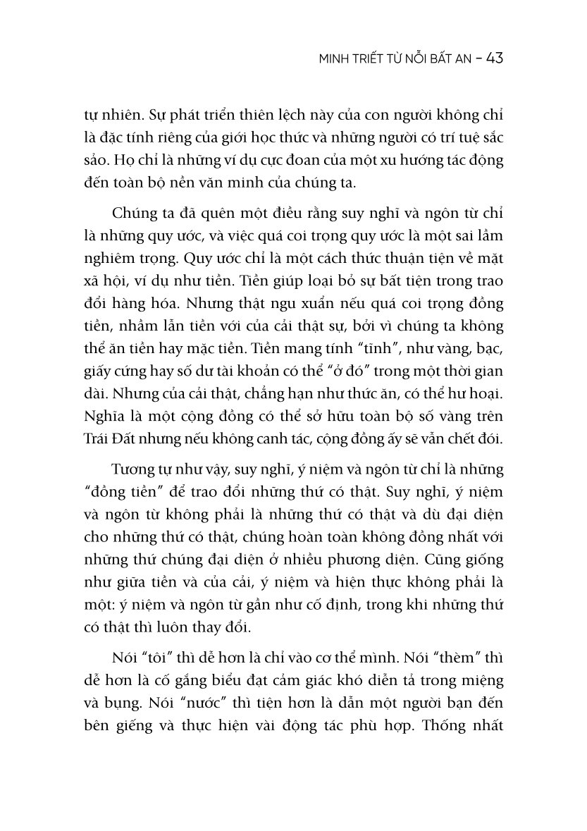 Minh Triết Từ Nỗi Bất An - 
Alan Watts