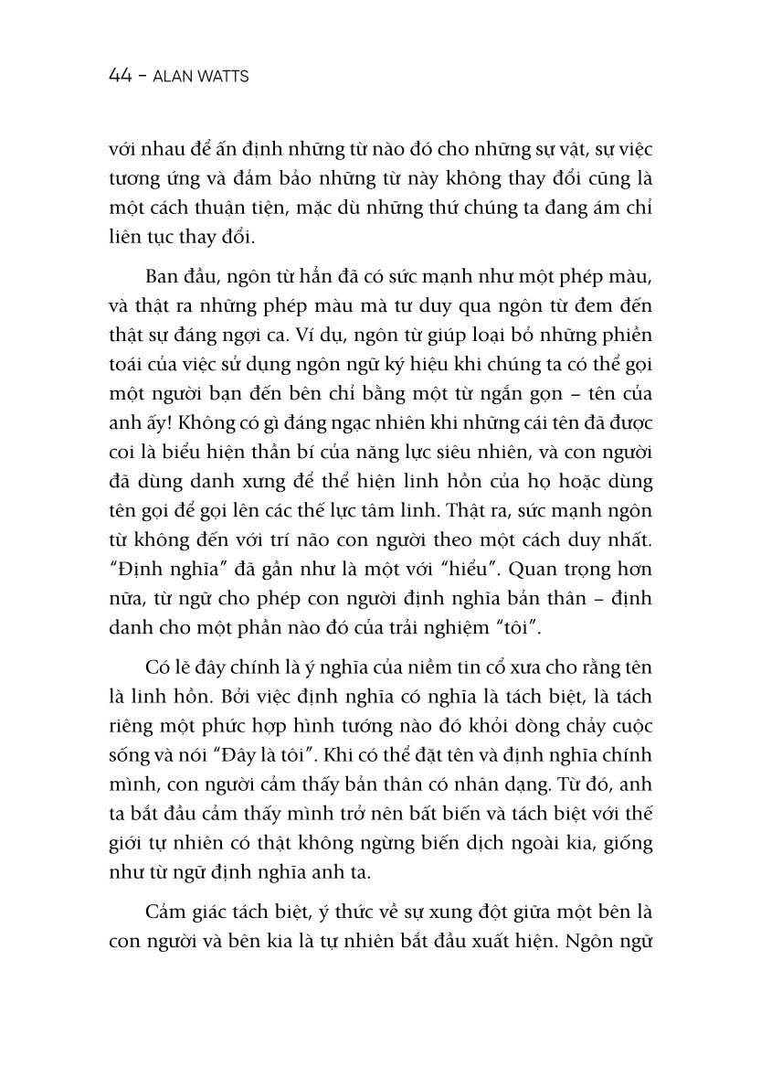Minh Triết Từ Nỗi Bất An - 
Alan Watts