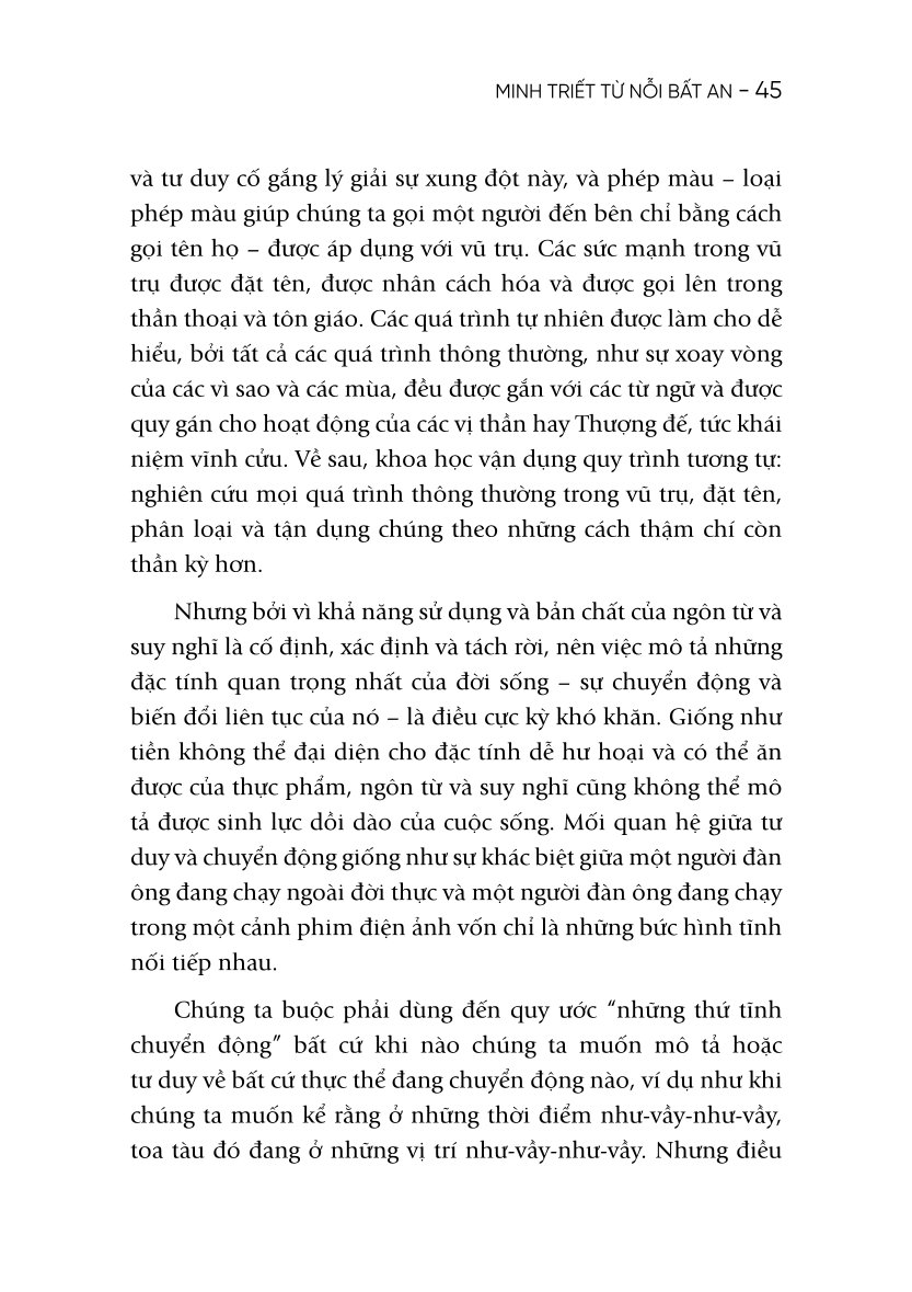 Minh Triết Từ Nỗi Bất An - 
Alan Watts