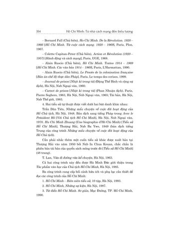  Hồ Chí Minh - Từ Nhà Cách Mạng Đến Biểu Tượng ( Hô Chi Minh - Du Révolutionnaire À L'Icône ) - Bìa Mềm - Pierre Brocheux 