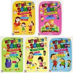 Combo 5 Cuốn Kỹ Năng Sống Giúp Trẻ Phát Triển ( Học Cách Giải Quyết Vấn Đề + Học Cách Tự Thoát Hiểm + Học Cách Giao Tiếp Ứng Xử + Học Cách Tự Bảo Vệ Bản Thân + Học Cách Tự Lập )
