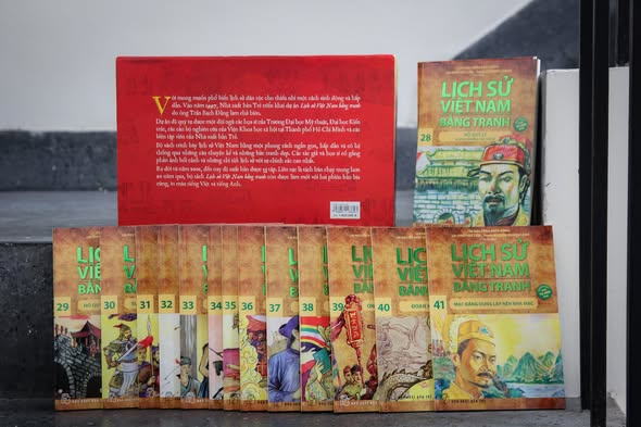 Lịch Sử Việt Nam Bằng Tranh - Boxset 56 Tập - Trần Bạch Đằng chủ biên