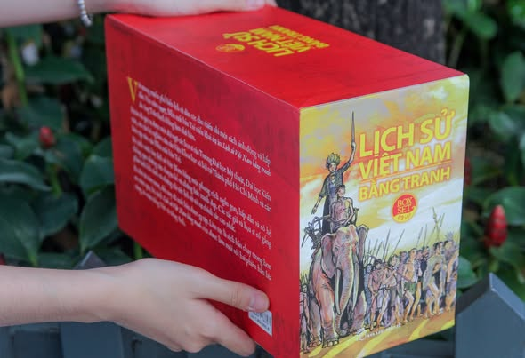 Lịch Sử Việt Nam Bằng Tranh - Boxset 56 Tập - Trần Bạch Đằng chủ biên