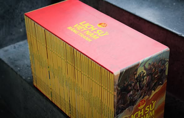 Lịch Sử Việt Nam Bằng Tranh - Boxset 56 Tập - Trần Bạch Đằng chủ biên