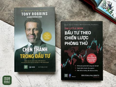  Combo 2 Quyển Đầu Tư Theo Chiến Lược Phòng Thủ + Chén Thánh Trong Đầu Tư 
