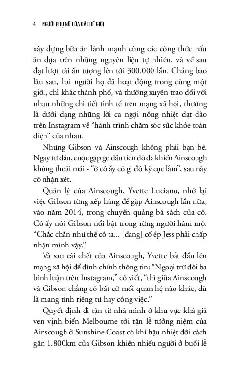 Người Phụ Nữ Lừa Cả Thế Giới - 
Beau Donelly, Nick Toscano