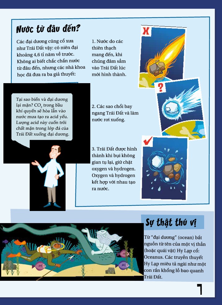 Khoa Học Diệu Kì: Đại Dương - Sự Thật Sũng Nước Về 72% Bề Mặt Trái Đất - Nhiều Tác Giả