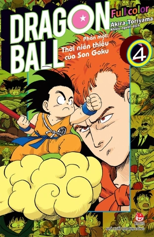 Combo Dragon Ball Full Color - Phần Một - Thời Niên Thiếu Của Son Goku (8 Tập) - Akira Toriyama