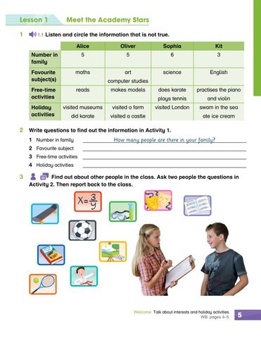  Combo  6 Quyển Sách (Academy Stars Pupil'S Book 1 + Academy Stars Pupil'S Book 2  + Academy Stars  Pupil'S Book 3 + Academy Stars  Pupil'S Book 4 + Academy Stars  Pupil'S Book 5 + Academy Stars  Pupil'S Book 6 ) 