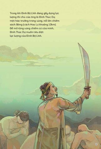  Lịch Sử Việt Nam Bằng Tranh - Cờ Lau Vạn Thắng Vương (Bản Màu) - Nhiều tác giả 