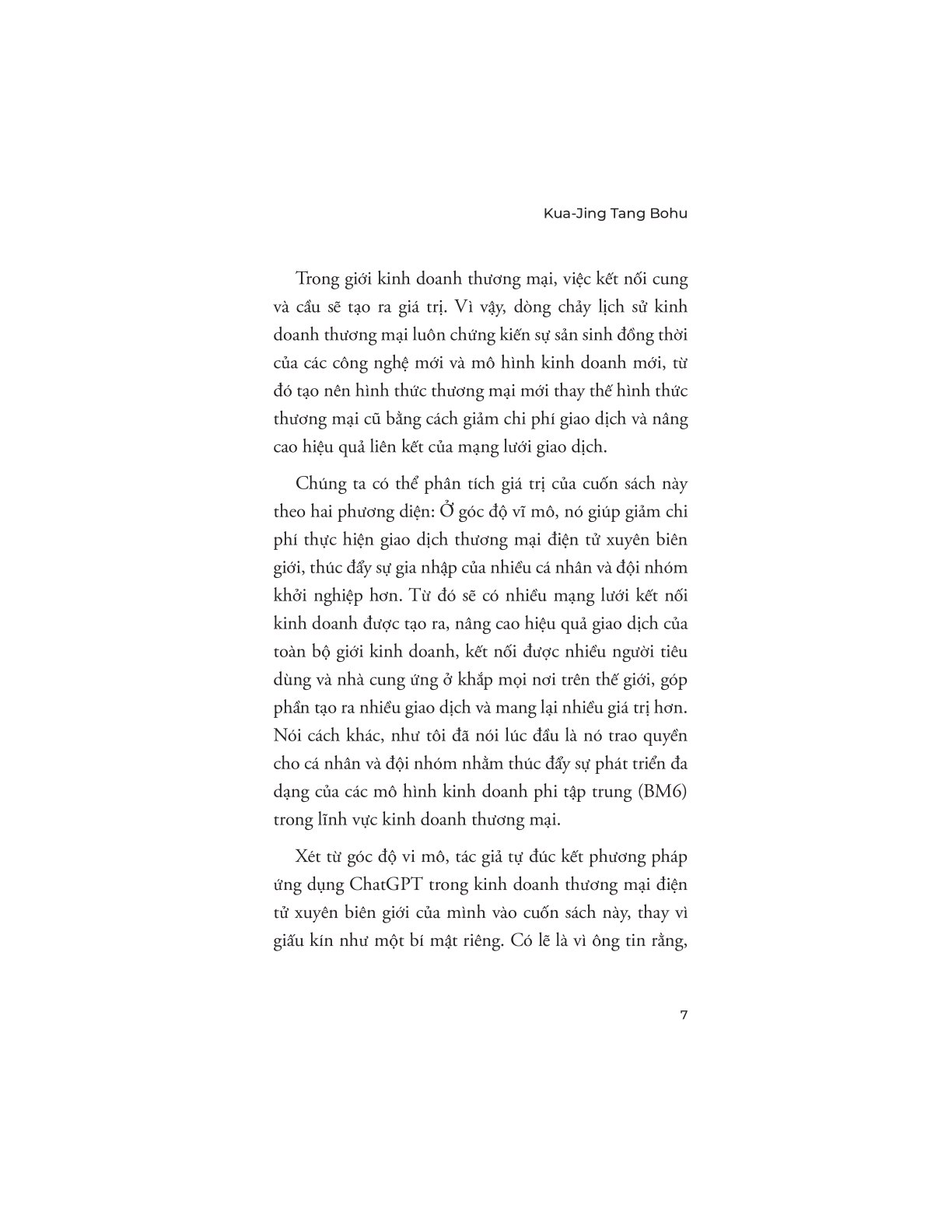 Ứng Dụng ChatGPT Trong Thương Mại Điện Tử - Kua-Jing Tang Bohu