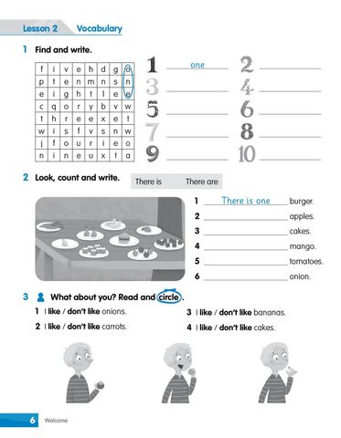  Combo 6 Quyển Sách Bài tập Academy Stars  Workbook ( Từ Tập 1 - Tập 6 ) 