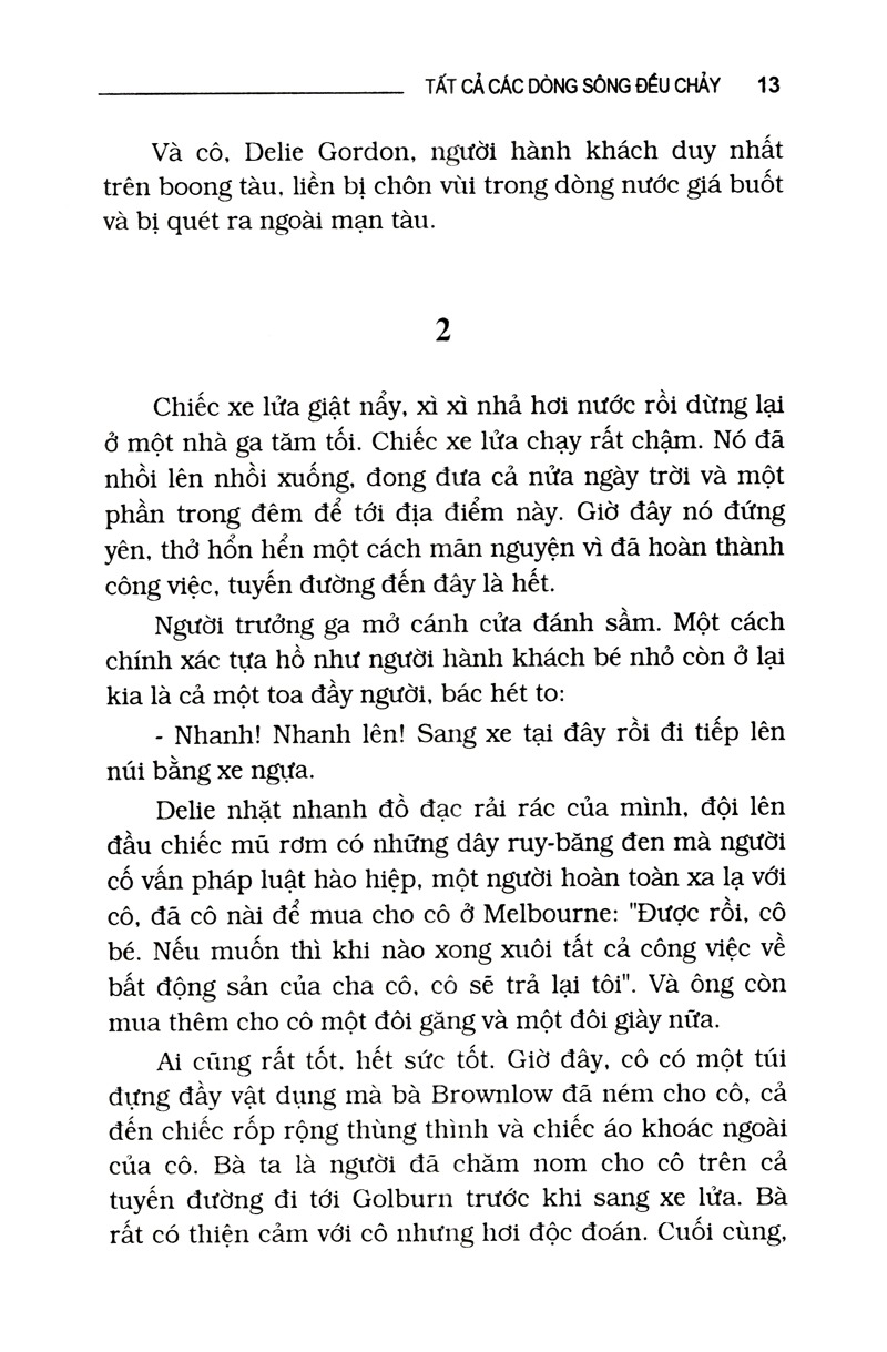 Tất Cả Các Dòng Sông Đều Chảy - Nancy cato