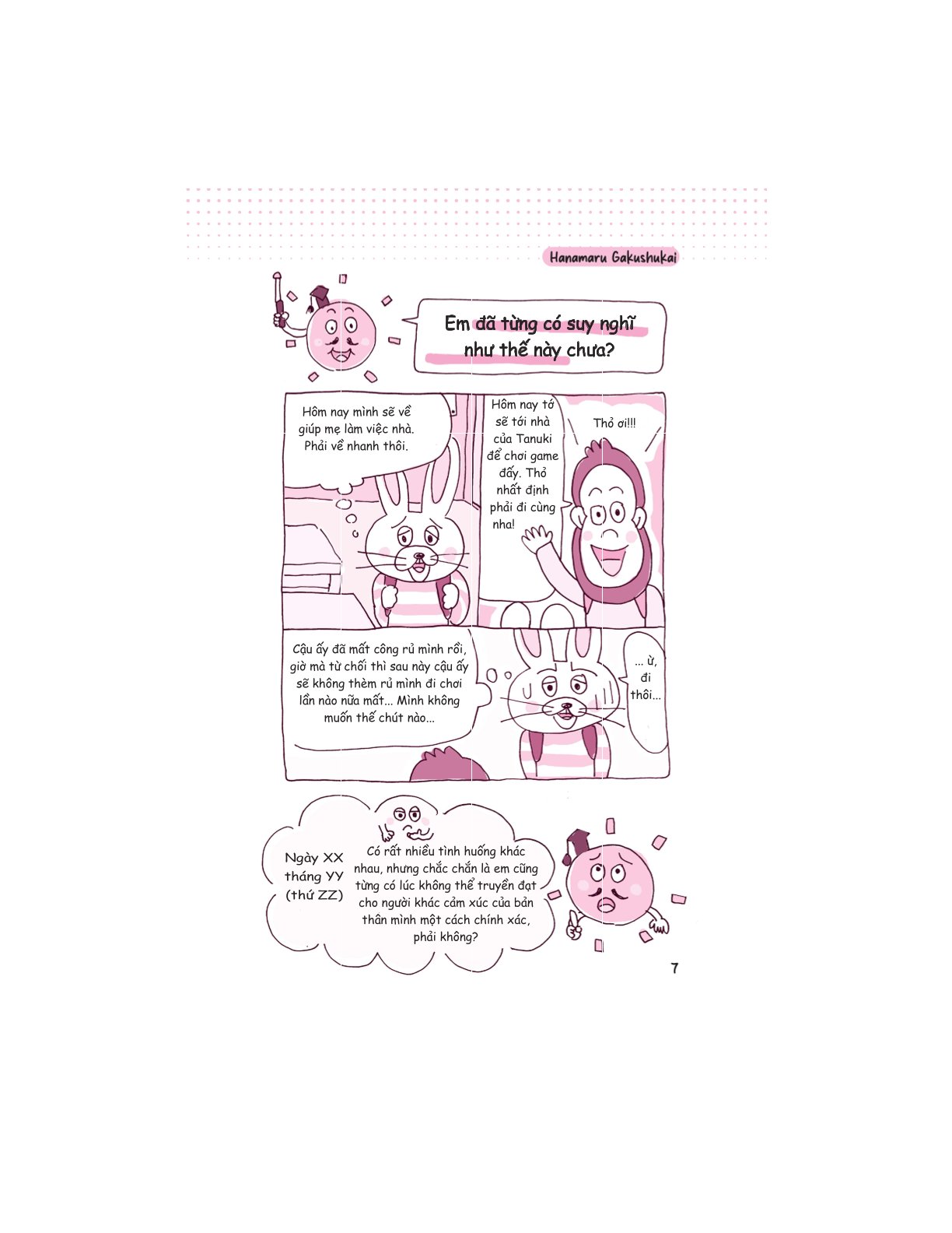 Rèn Luyện Kỹ Năng Sống Về Giao Tiếp, Ứng Xử - Hanamaru Gakushukai