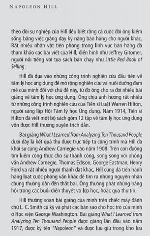  Tư Duy Làm Giàu - Những Bài Nói Chuyện Bất Hủ Của Napoleon Hill  - Napoleon Hill 