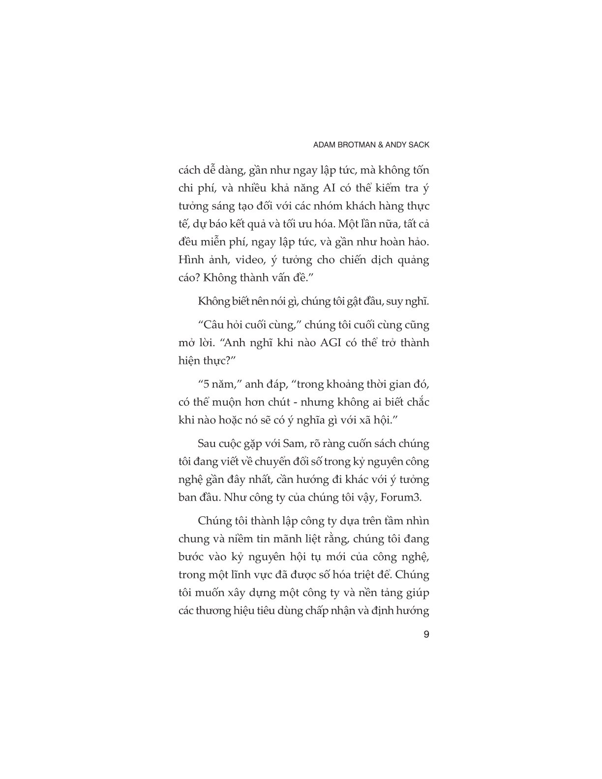 AI First - Dẫn Đầu Hay Là Chết - Adam Brotman, Andy Sack
