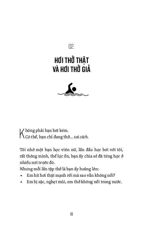 Thở Thật Thở Giả - Thay Đổi Nhỏ-Khác Biệt To - Bí Quyết Nổi, Bơi Xa Không Mệt - Châu Nhật Quân