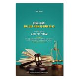  Combo Bình Luận Bộ Luật Hình Sự Các Tội Phạm ( 4 Cuốn ) 