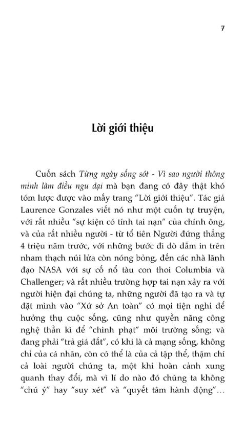 Từng Ngày Sống Sót - Laurence Gonzales