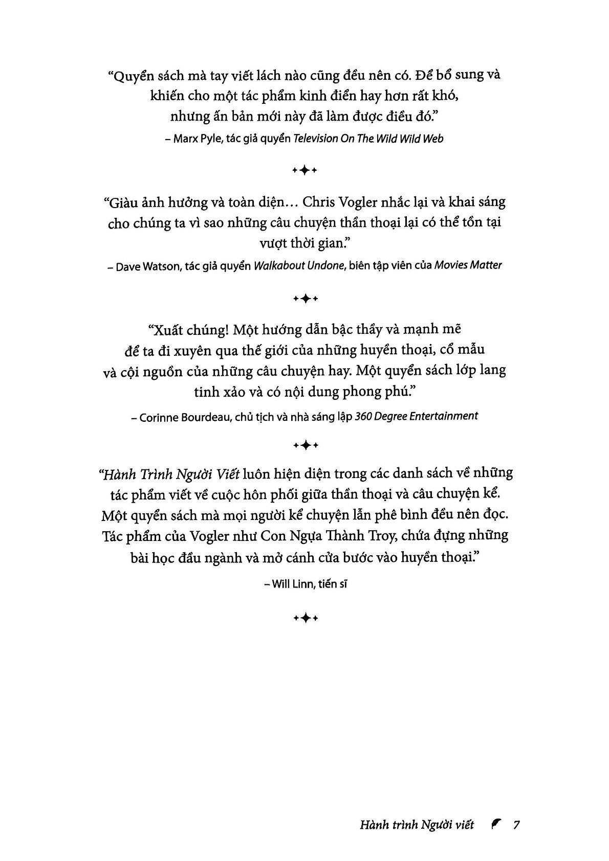 Hành Trình Người Viết - Cấu Trúc Thần Thoại Kinh Điển Trong Sáng Tác - Christopher Vogler