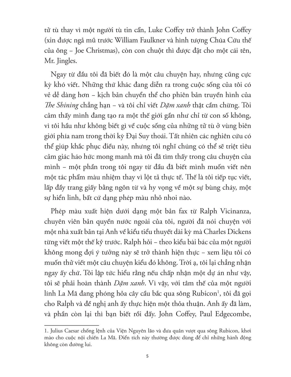 The Green Mile - Dặm Xanh (Sách Bỏ Túi) - Stephen King