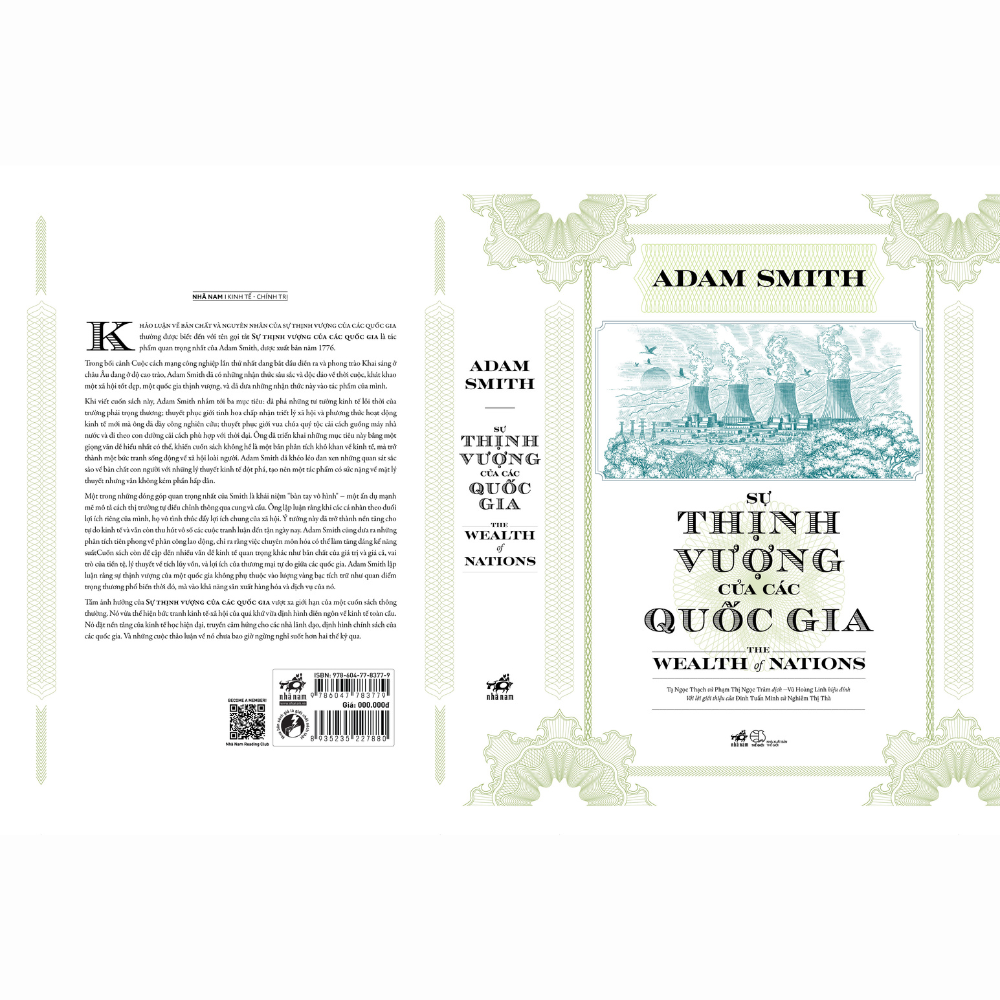 Sự Thịnh Vượng Của Các Quốc Gia - Adam Smith (Nhã Nam)