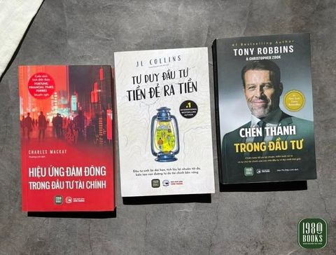  Combo 3 Quyển ( Hiệu Ứng Đám Đông Trong Đầu Tư Tài Chính + Tư Duy Đầu Tư Tiền Đẻ Ra Tiền + Chén Thánh Trong Đầu Tư ) 