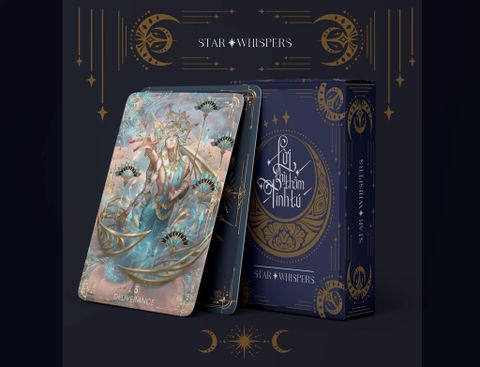  Boxset Lời Thì Thầm Tinh Tú - Star Whispers (Bộ Bài + Sách Hướng Dẫn) - 
Hoàng Lập 