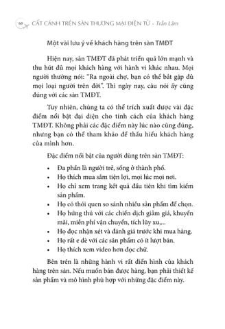  Cất Cánh Trên Sàn Thương Mại Điện Tử - Trần Lâm 