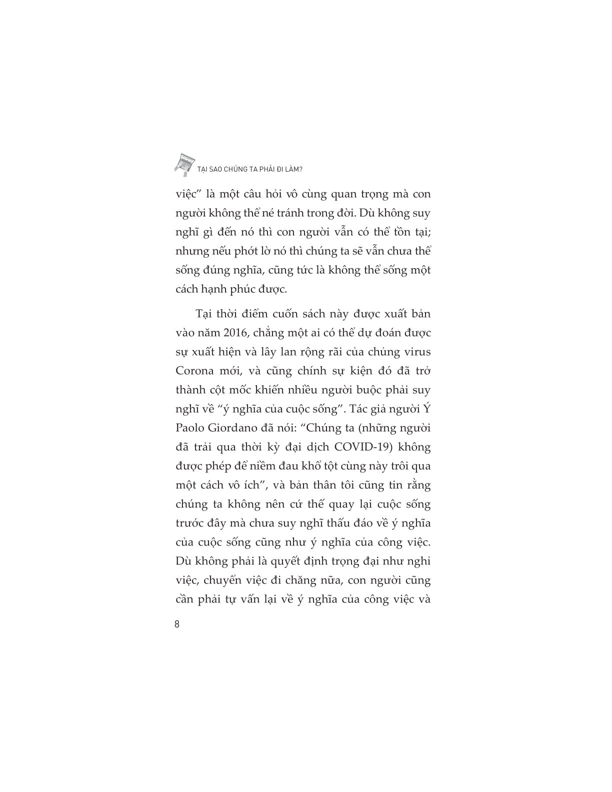 Tại Sao Chúng Ta Phải Đi Làm? - 
Kishimi Ichiro