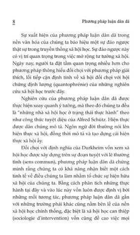  Phương Pháp Luận Dân Dã  - Alain Coulon 