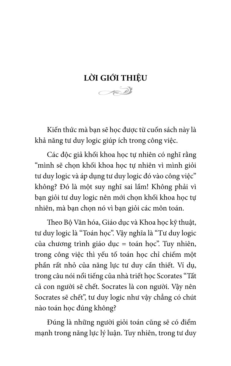 Rèn Luyện Kỹ Năng Tư Duy Logic 1 Phút - Katsumi Nishimura