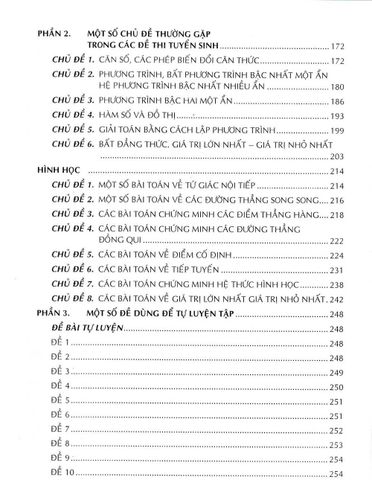  Đề Thi Vào Lớp 10 Môn Toán (Dùng Chung Cho Bộ SGK Hiện Hành) -  
Nguyễn Đình Độ 