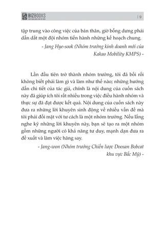  Bản Chất Của Trưởng Nhóm - Khi "Team-Work" Không Còn Là "Tao-Work" - Jang Yoonhyuk 