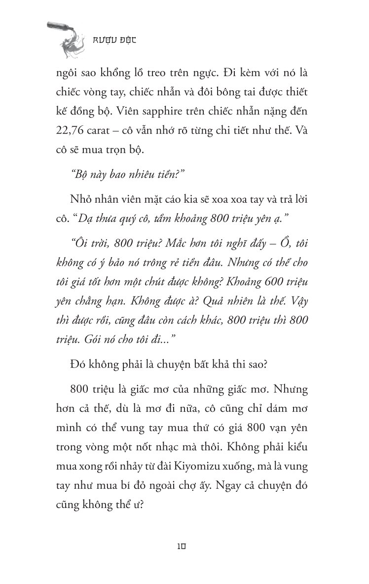 Rượu Độc - Higashino Keigo