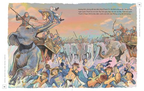  Lịch Sử Việt Nam Bằng Tranh - Quang Trung Đại Phá Quân Thanh (Bản Màu) - Nhiều tác giả 