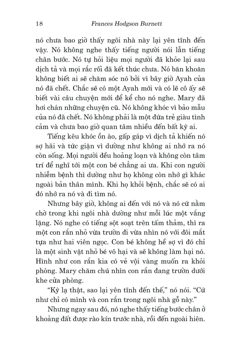 Văn Học Cổ Điển - Khu Vườn Bí Mật - Frances Hodgson Burnett