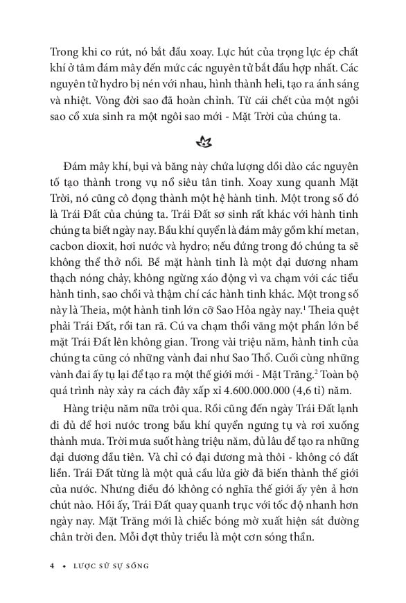 Lược Sử Sự Sống - Bản Trường Ca Của 4,6 Tỉ Năm - 
Henry Gee