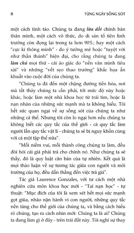 Từng Ngày Sống Sót - Laurence Gonzales
