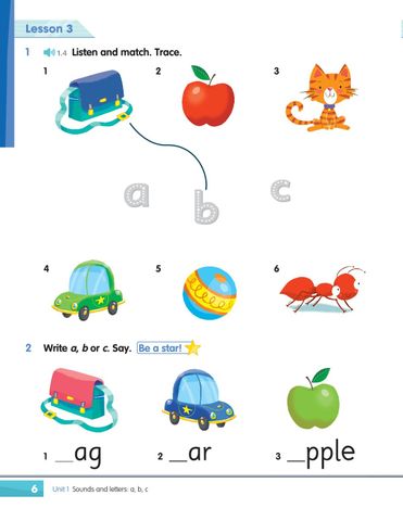  Combo 2 Quyển: Sách Academy Stars Starter Pupil’s Book - Academy Stars Starter Alphabet Book 