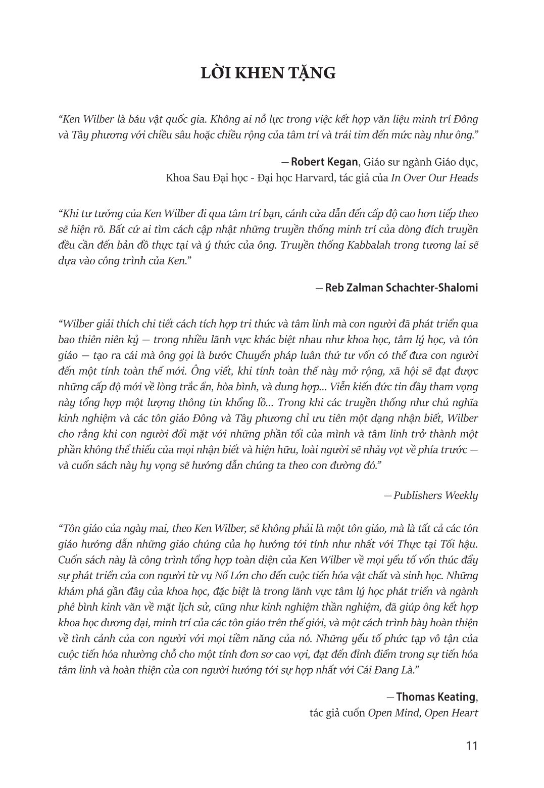 Tôn Giáo Của Ngày Mai - Ken Wilber